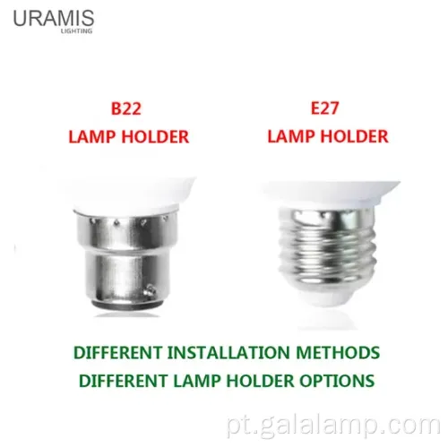 Bulbo LED em espiral de parafuso - luz branca que economiza energia